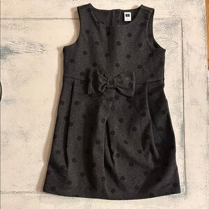 Janie and Jack Black Sleeveless A-line Dress.  Only worn 3 times; excellent comd